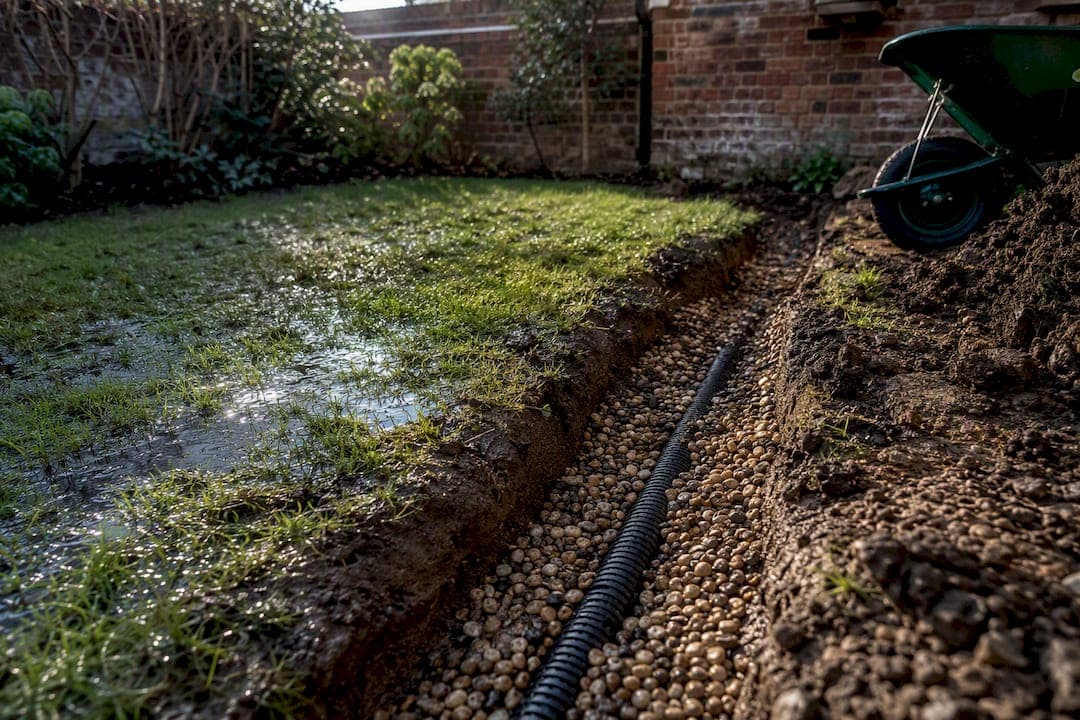 Still Wet After 3 Days? Soil First UK Garden Drains That Meet the Law