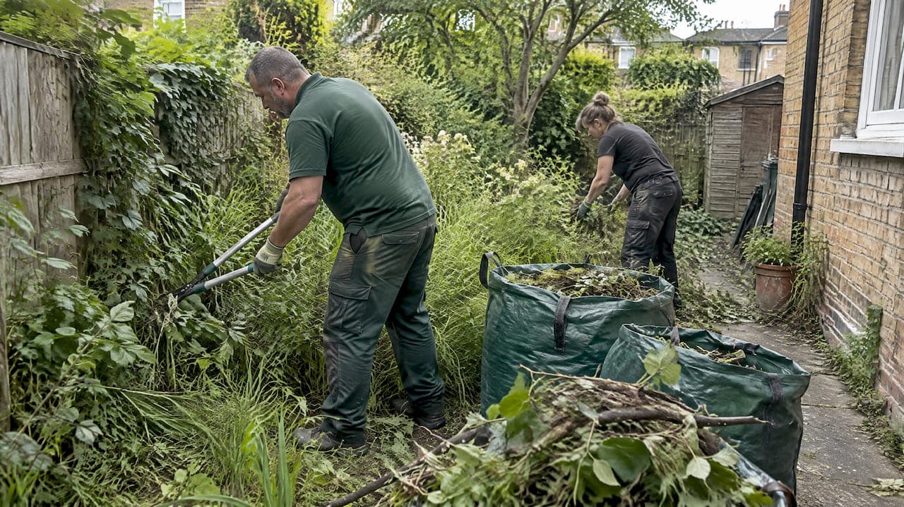 From £150: London garden clearance costs, legal checks and what to send
