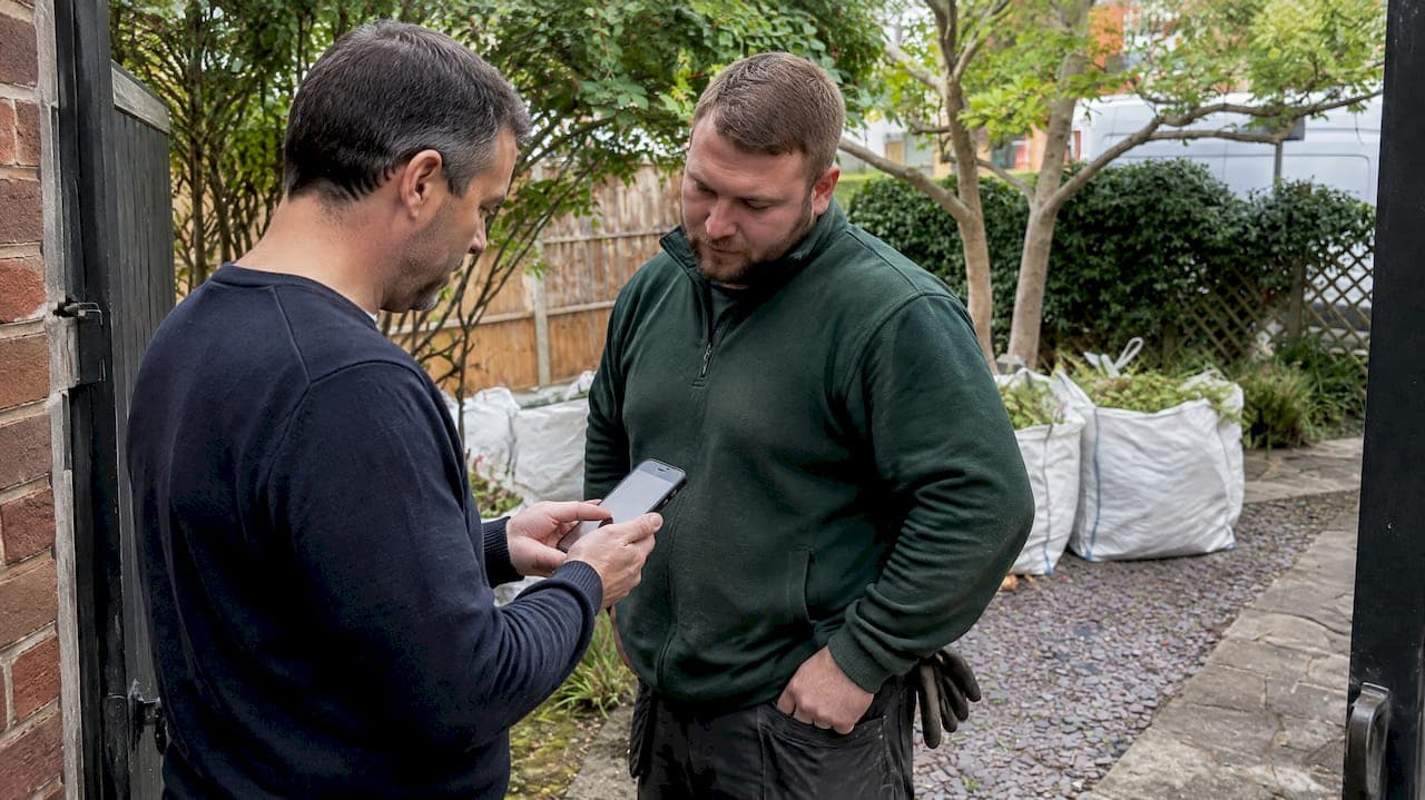 Check the CBDU Licence Before Booking Garden Clearance in London